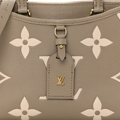 Louis Vuitton Empreinte Monogram Giant Trianon PM Tourterelle Creme 7 of 10