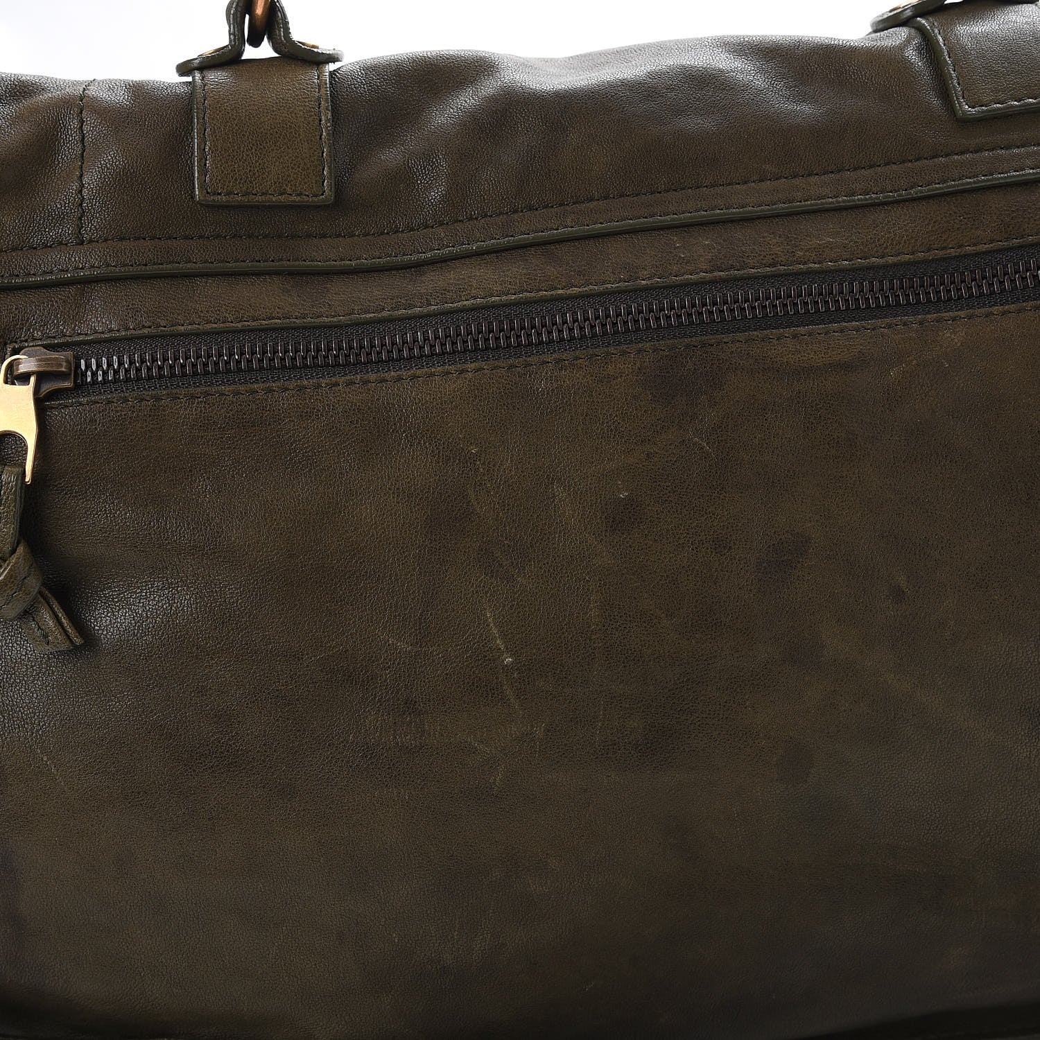 Proenza Schouler Lambskin Large PS1 Satchel Military 14 of 17
