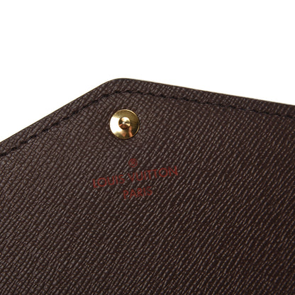 Louis Vuitton Damier Ebene Sarah Wallet NM 5 of 8