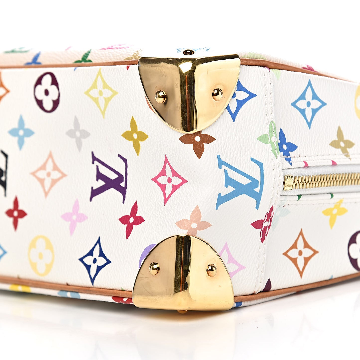 Monogram Multicolor Trouville White