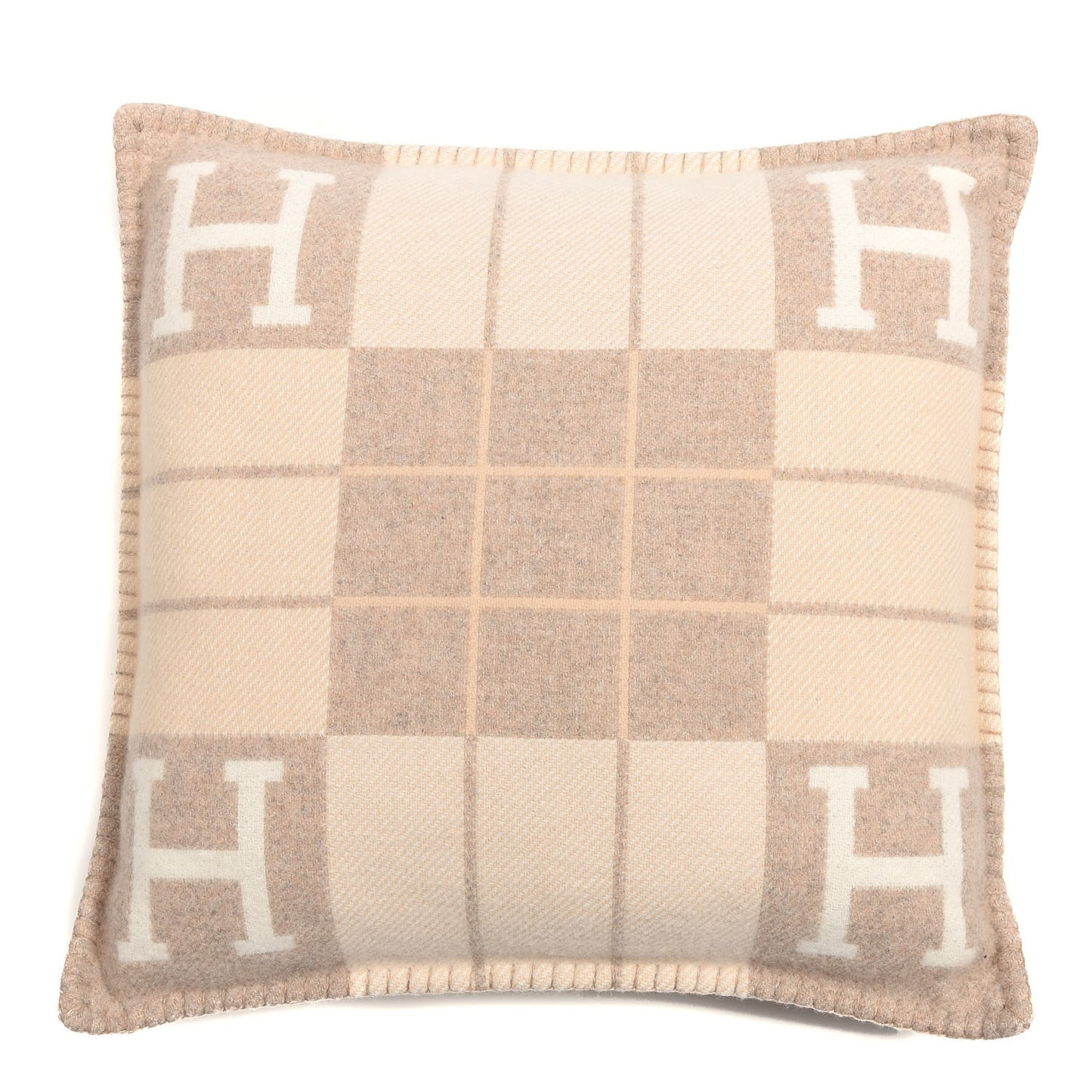 Wool Cashmere Avalon III Pillow PM Coco Camomille