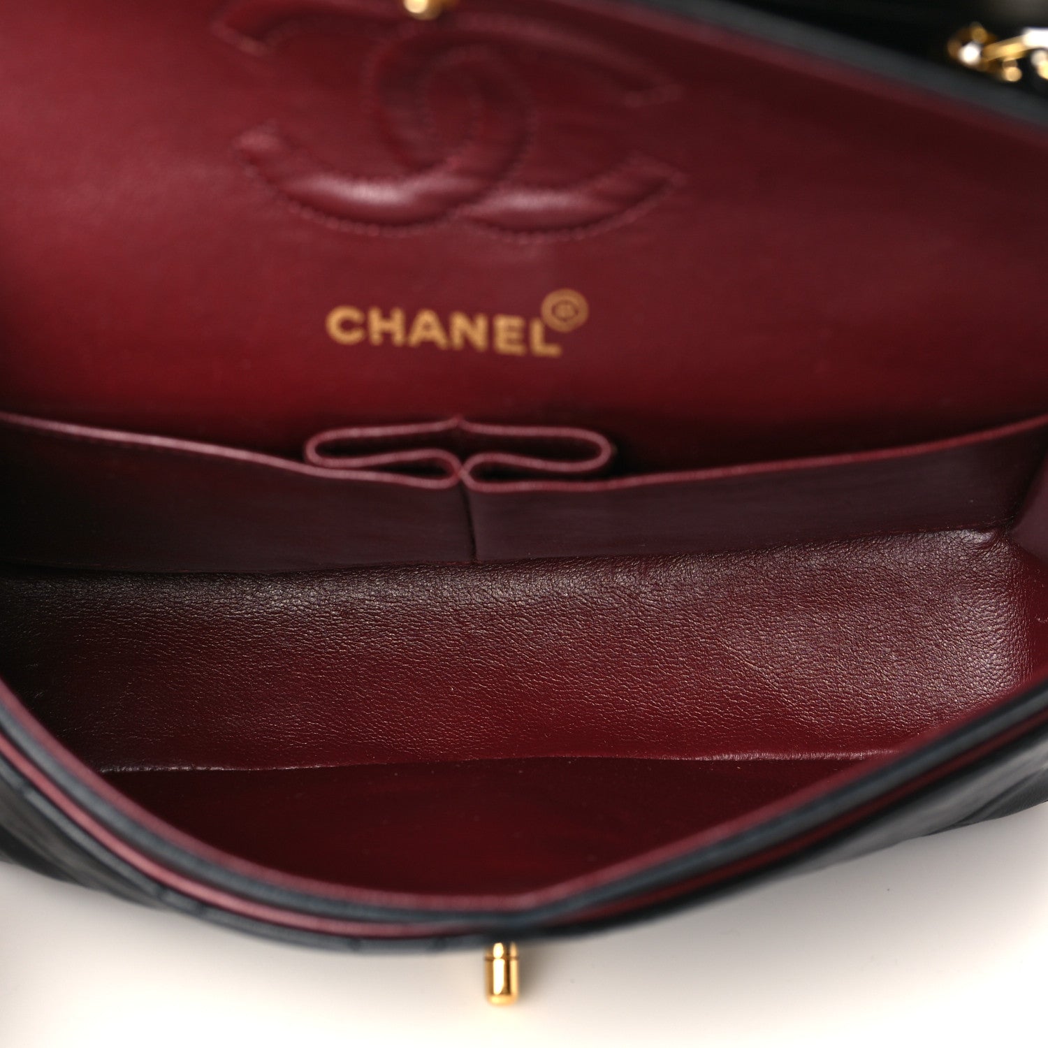 Chanel Lambskin Quilted Small Double Flap Black 5 of 10