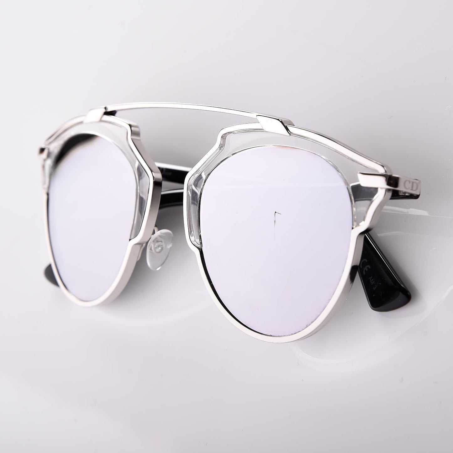 Mirrored So Real Sunglasses Silver