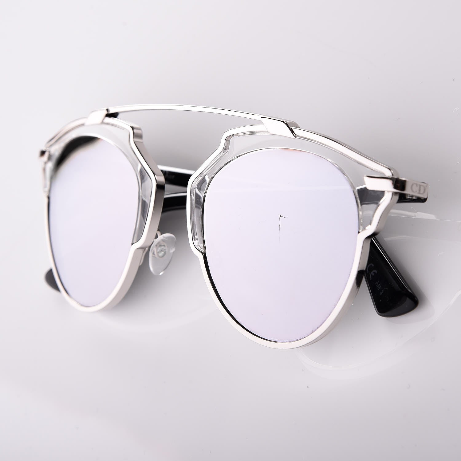 Christian Dior Mirrored So Real Sunglasses Silver 9 of 10