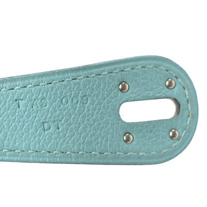 Hermes Taurillon Clemence Lindy 30 Bleu Atoll 7 of 10