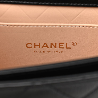 Chanel Calfskin Quilted Moon Messenger Black 6 of 13
