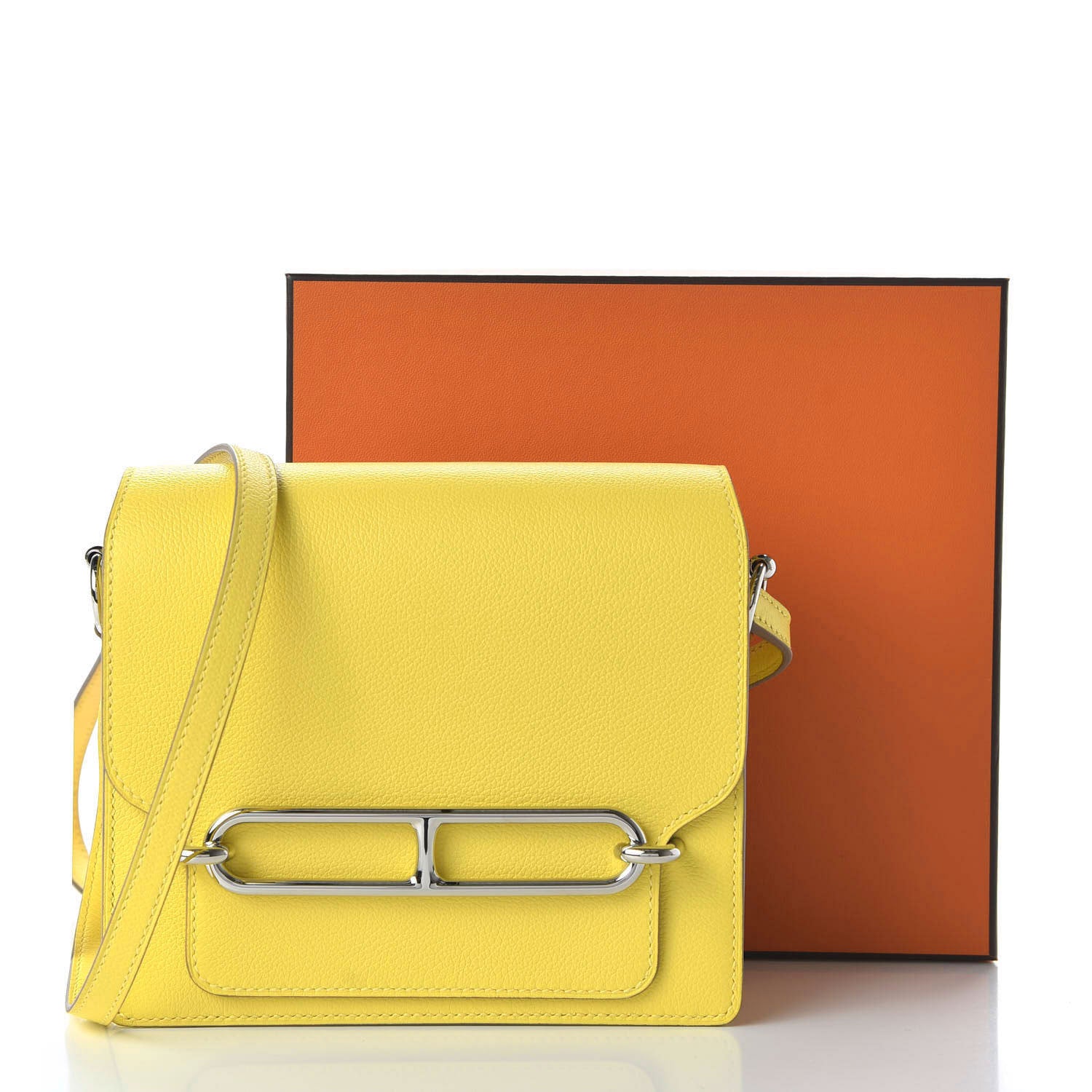 Hermes Evercolor Mini Sac Roulis Lime 11 of 11