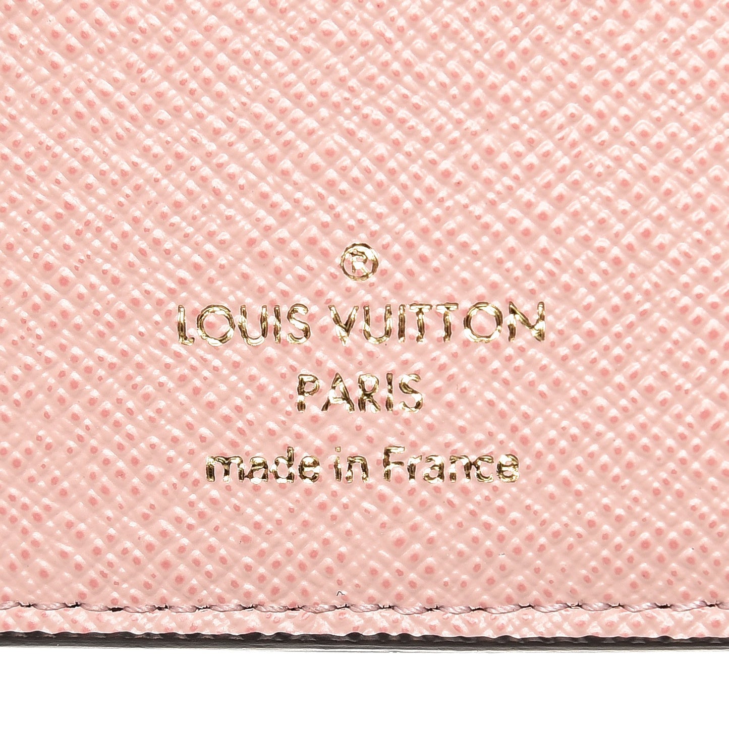 Damier Ebene Victorine Wallet Rose Ballerine