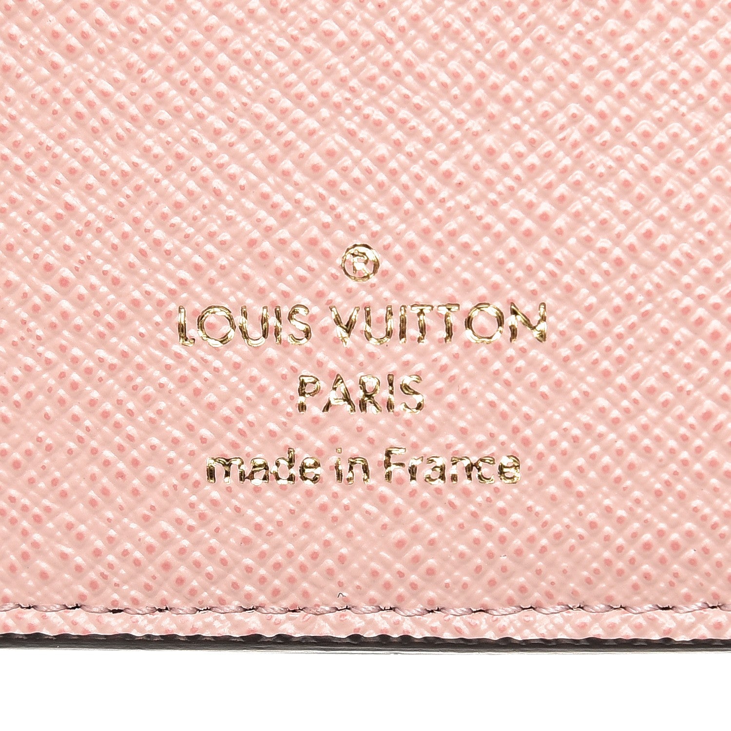 Louis Vuitton Damier Ebene Victorine Wallet Rose Ballerine 6 of 6