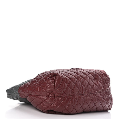 Chanel Nylon Quilted Medium Coco Cocoon Reversible Tote Grey 8 of 20