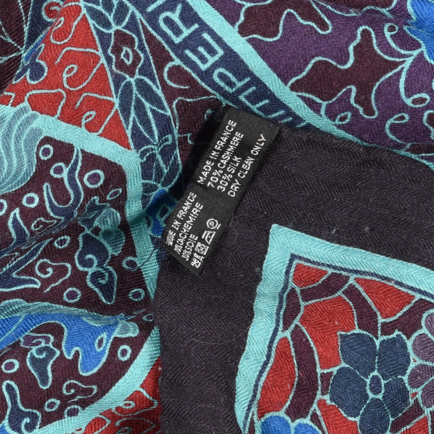 Hermes Cashmere Silk Collections Imperiales Shawl 140 5 of 8