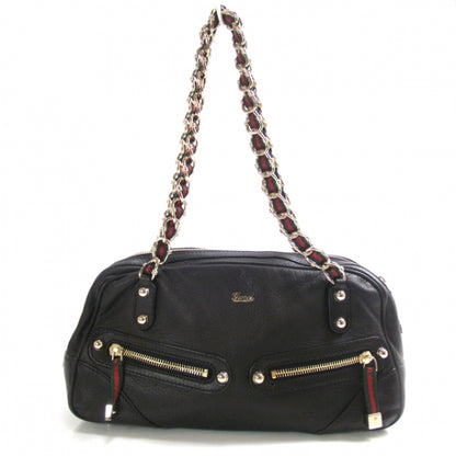 Gucci Leather Capri Satchel Black 1 of 11