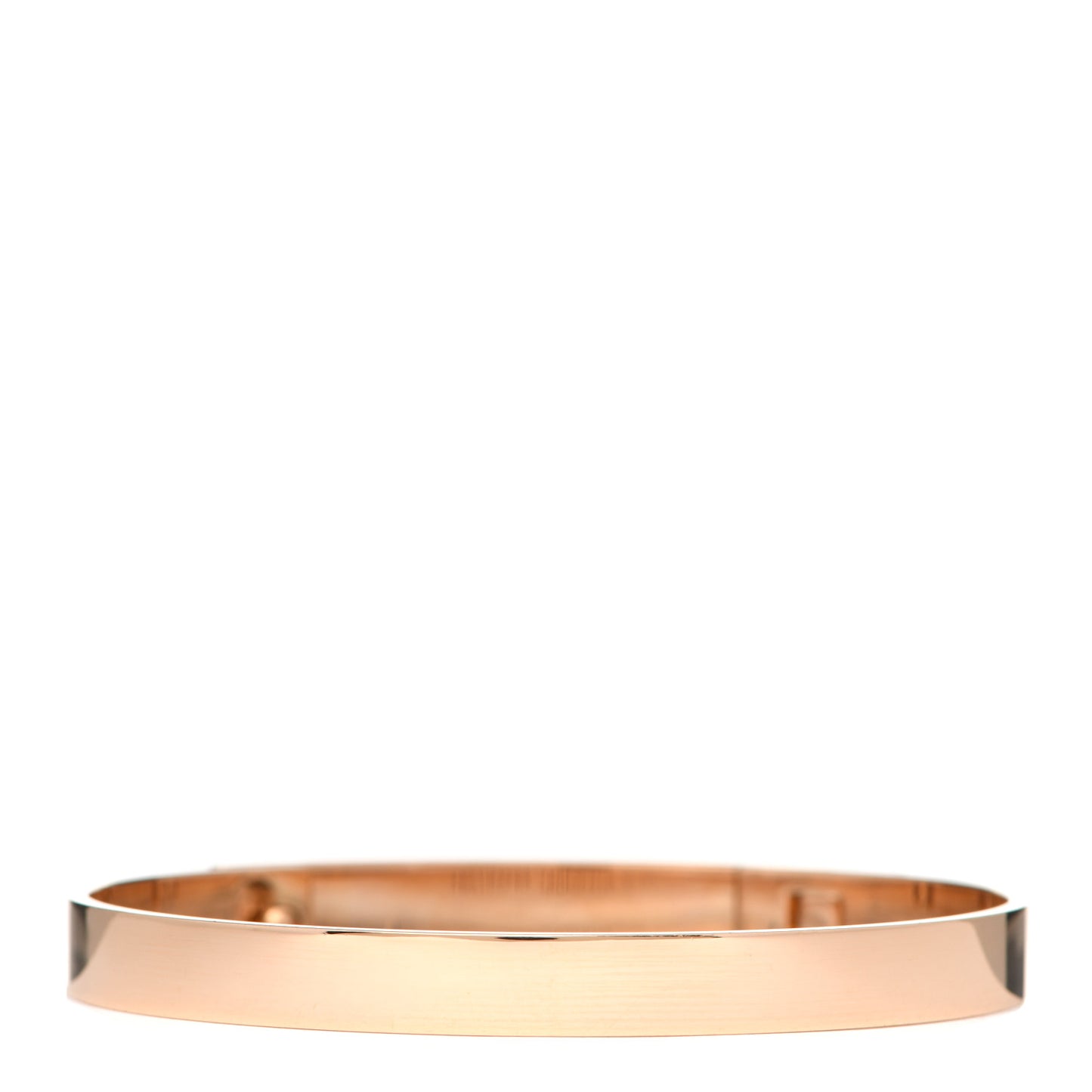 18K Rose Gold Diamond PM Collier De Chien Pave Bracelet SH