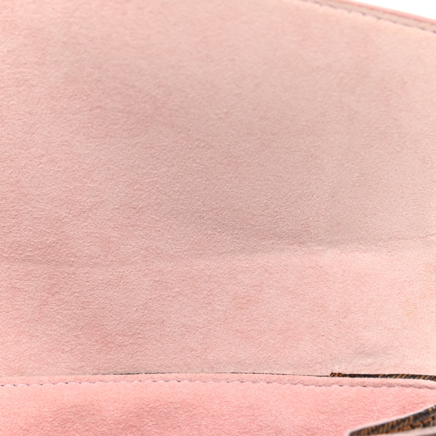 Louis Vuitton Damier Ebene Caissa Clutch Rose Ballerine 9 of 10