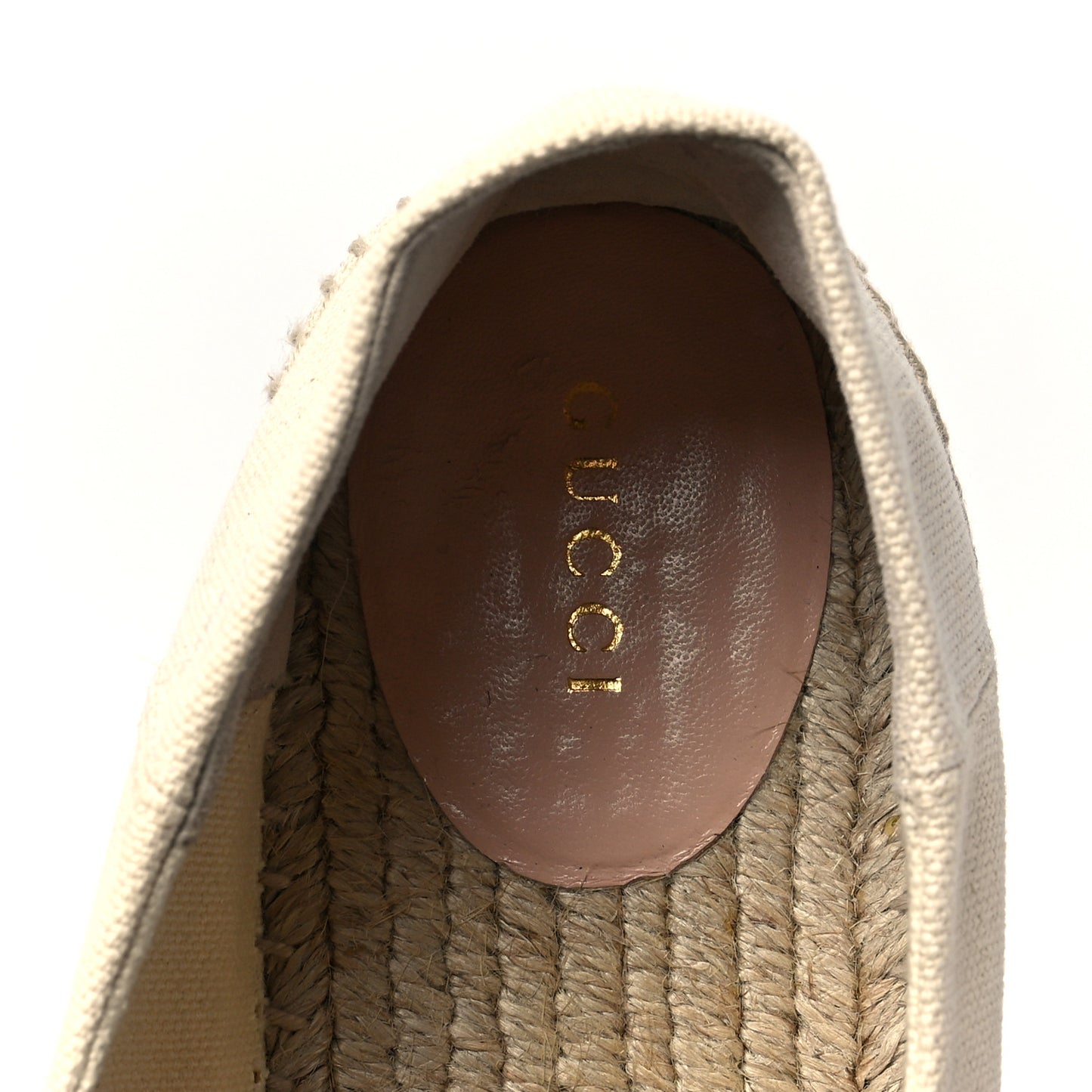 Canvas Logo Lace-Up Platform Espadrilles 41 Greggio Grege