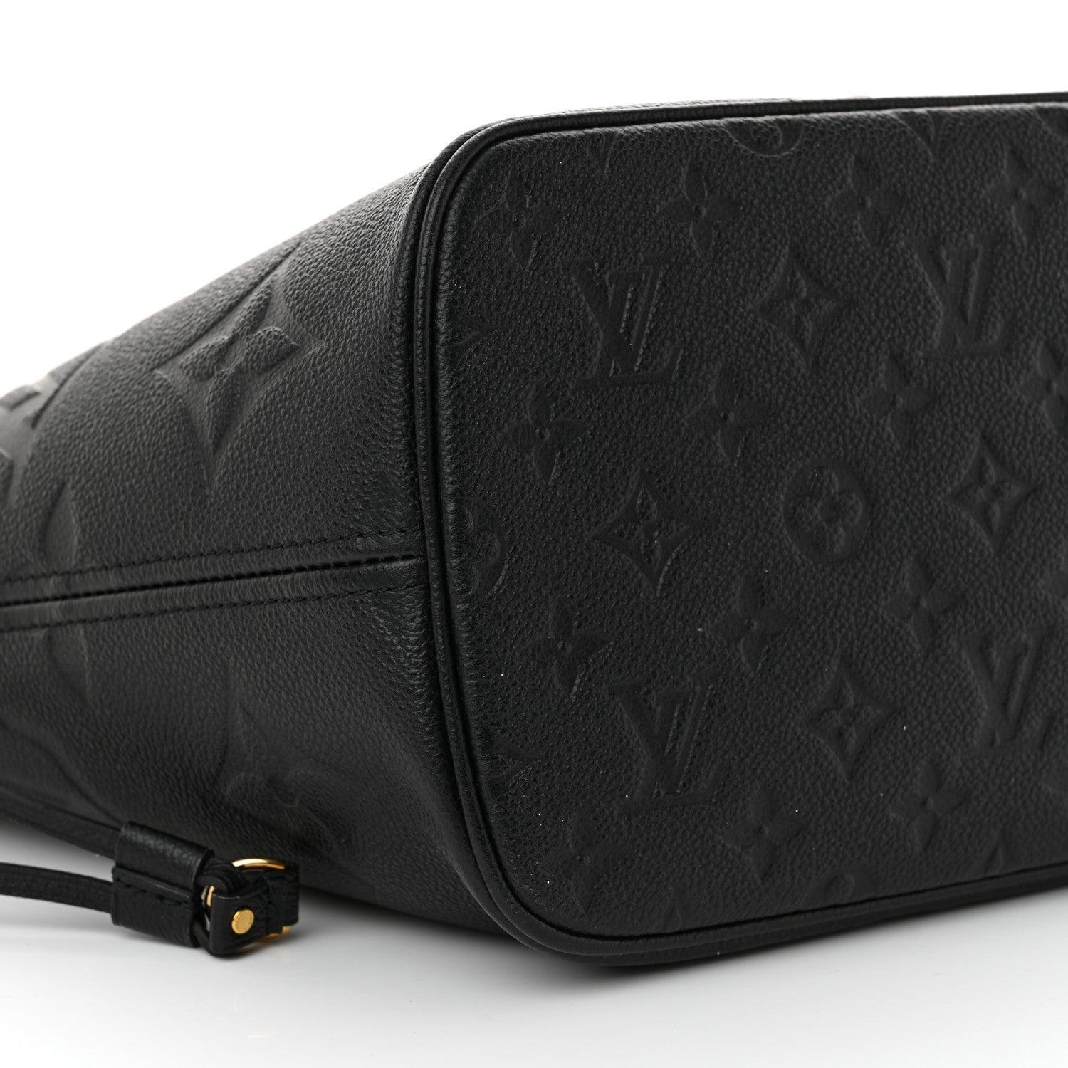 Louis Vuitton Empreinte Monogram Giant Neverfull MM Black 9 of 13