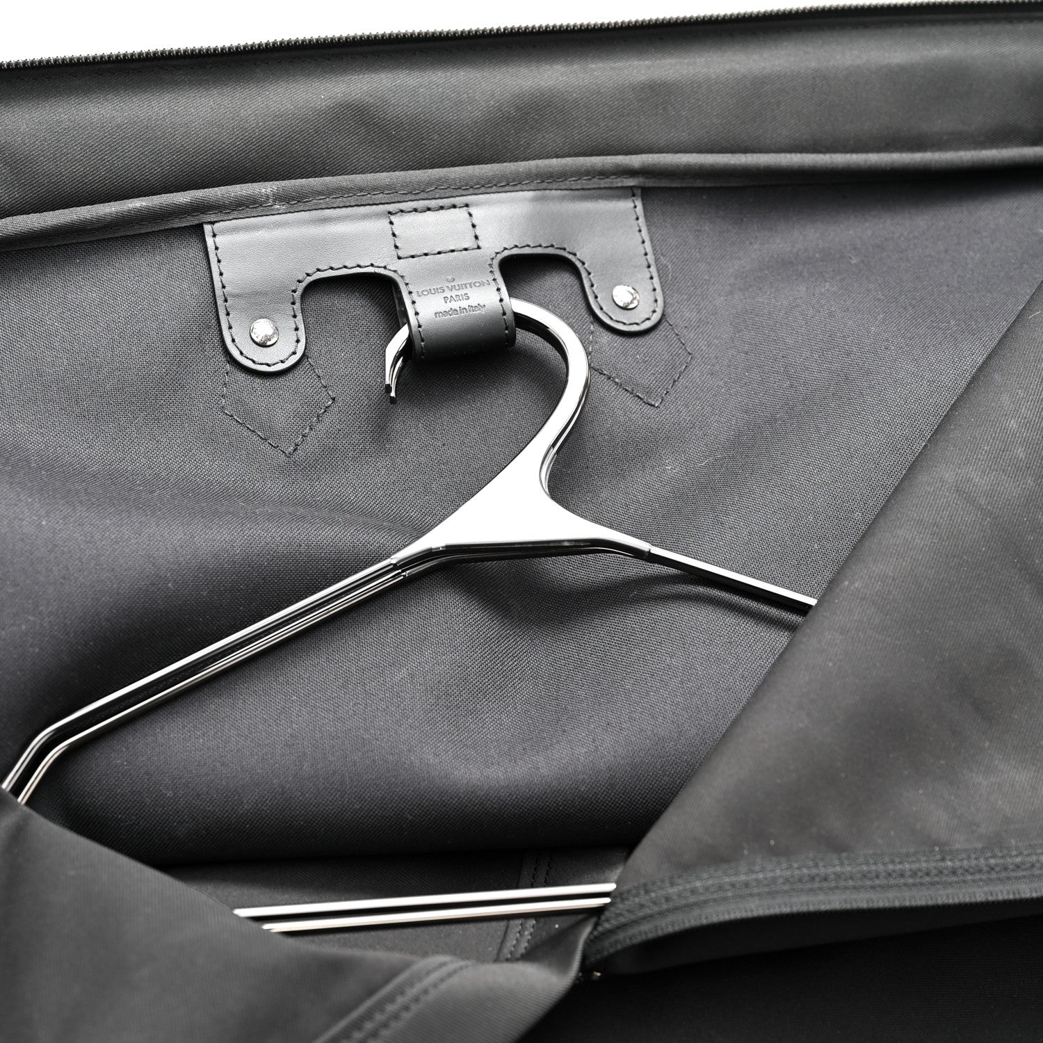 Louis Vuitton Monogram Eclipse Garment Cover 2 Hangers 8 of 11