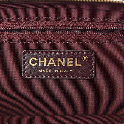 Chanel Metallic Lambskin Mini Coco Boy Camera Case Dark Gold 7 of 16