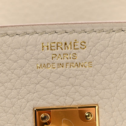 Hermes Togo Birkin 25 Beton 6 of 10
