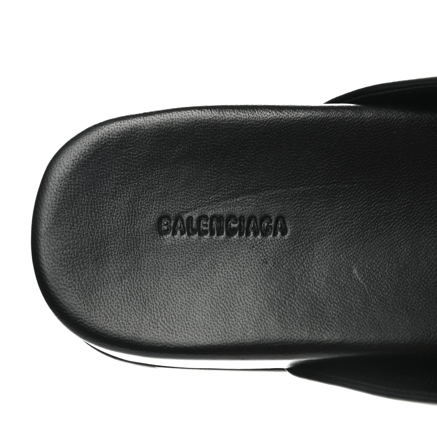 Smooth Calfskin Cozy BB Flat Carrera Mules 37 Black