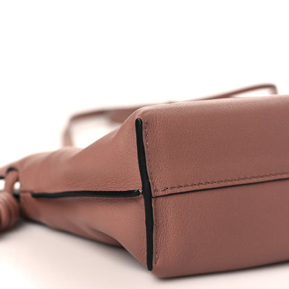 Loewe Calfskin Mini Flamenco Knot Bag Blush 8 of 9