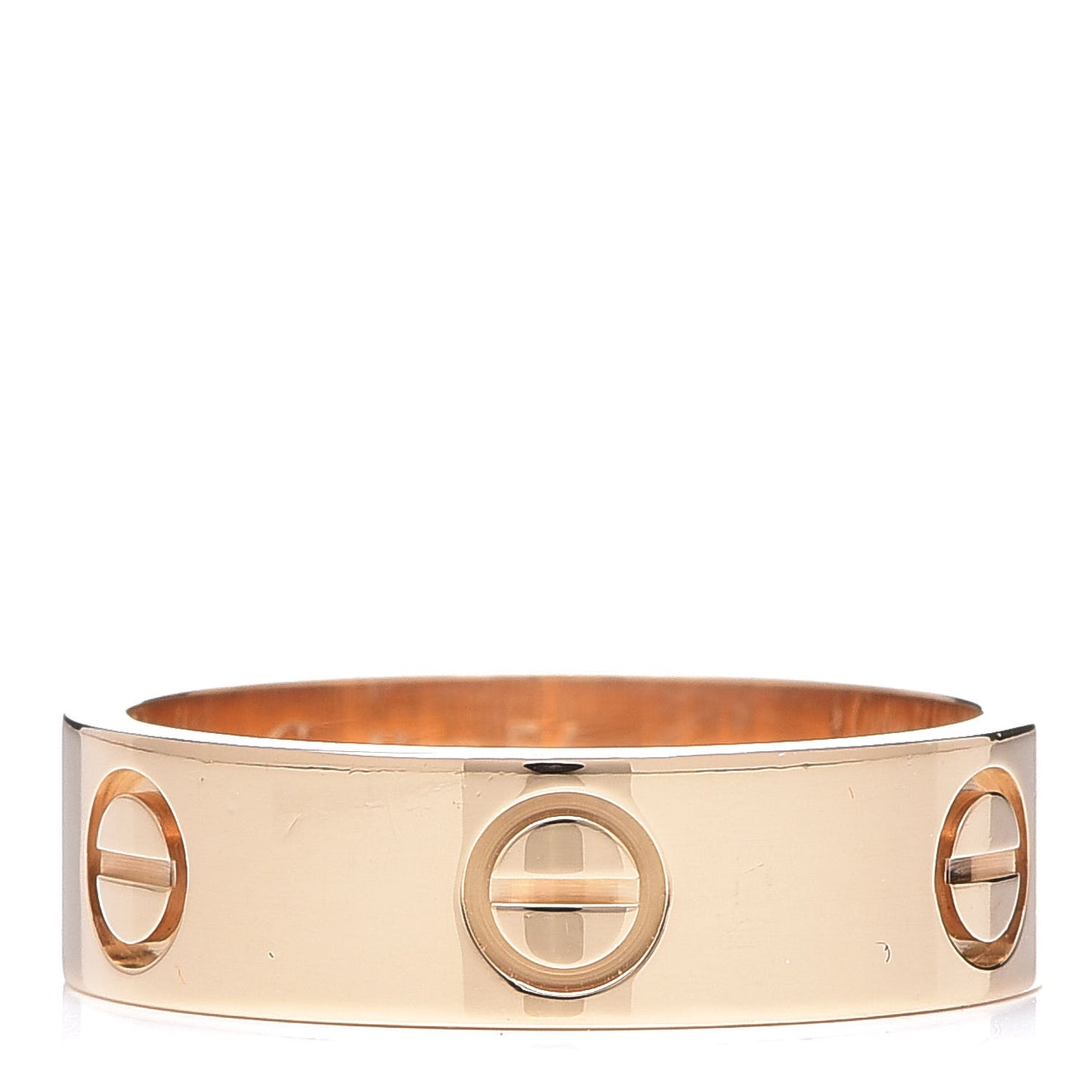 18K Yellow Gold 5.5mm LOVE Ring 54 6.75