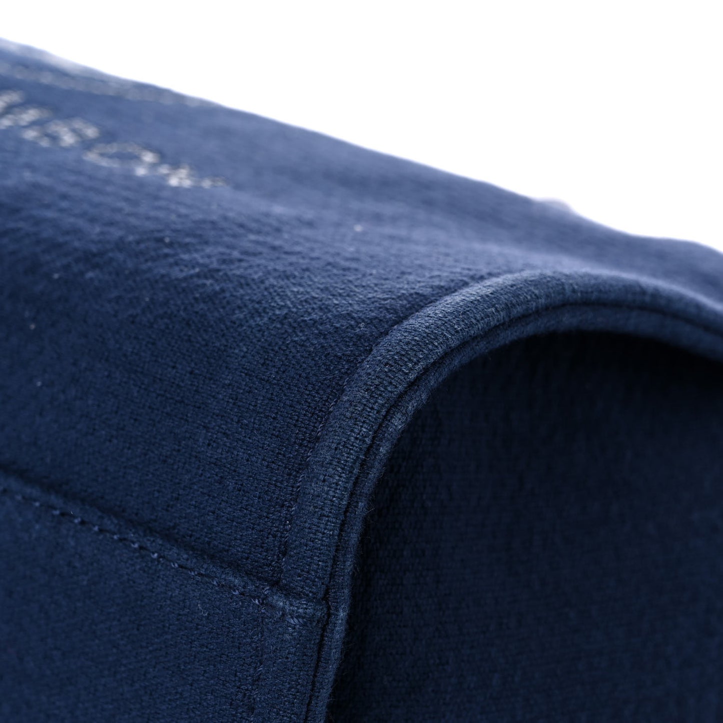 Mixed Fibers Small Deauville Tote Navy