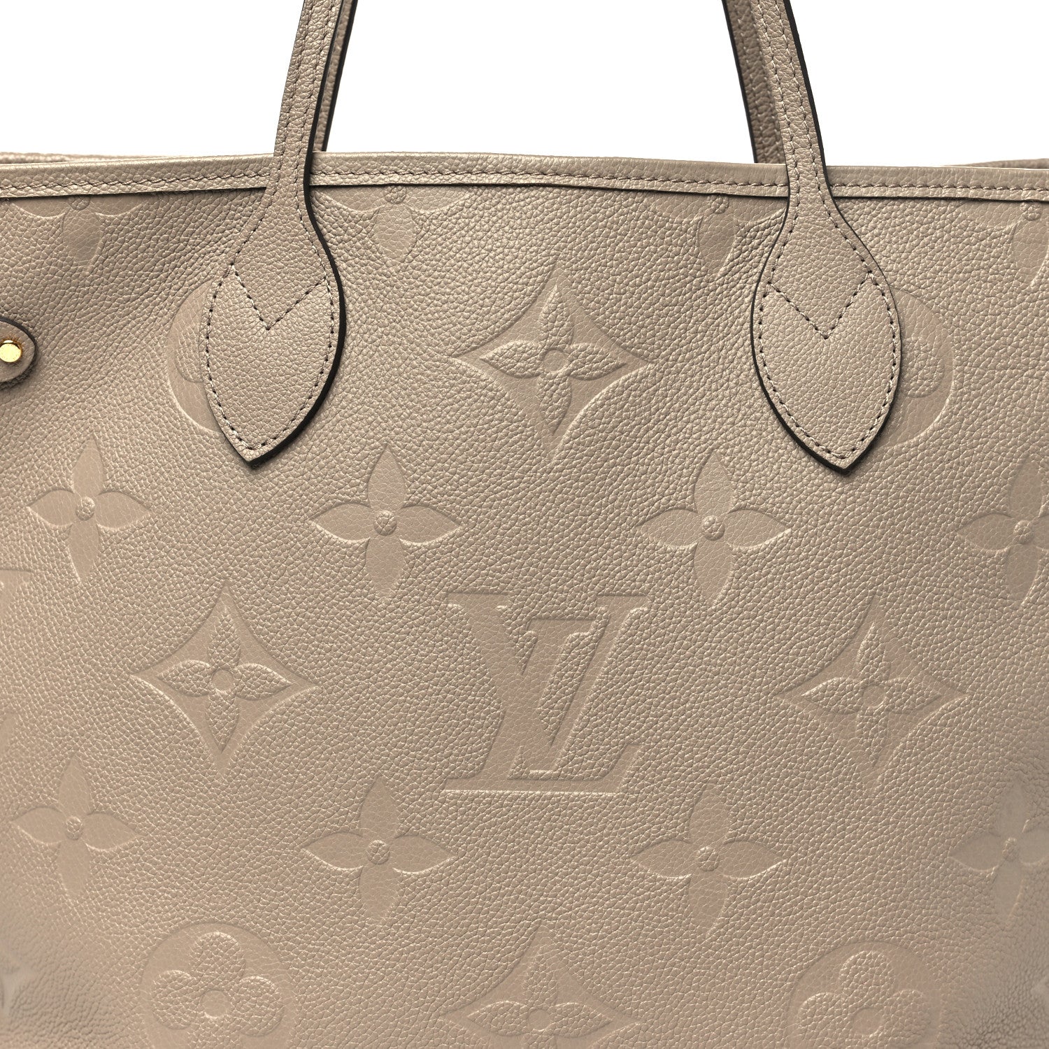 Louis Vuitton Empreinte Monogram Giant Neverfull MM Tourterelle 8 of 10