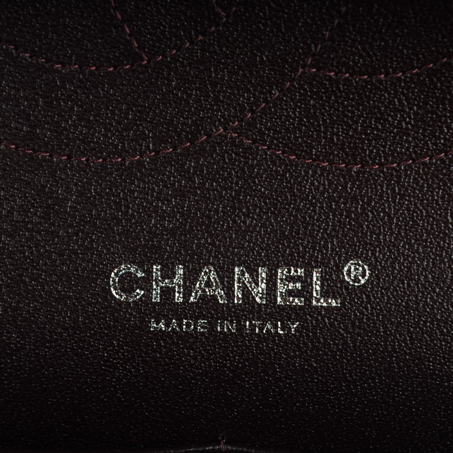 Caviar Quilted Jumbo Double Flap Burgundy