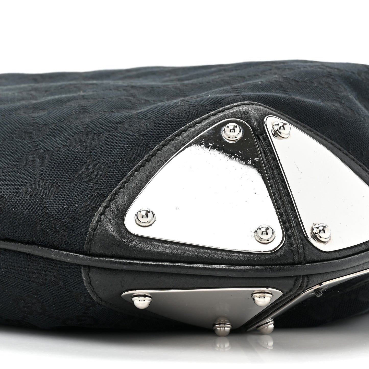 Monogram Medium Indy Top Handle Hobo Black