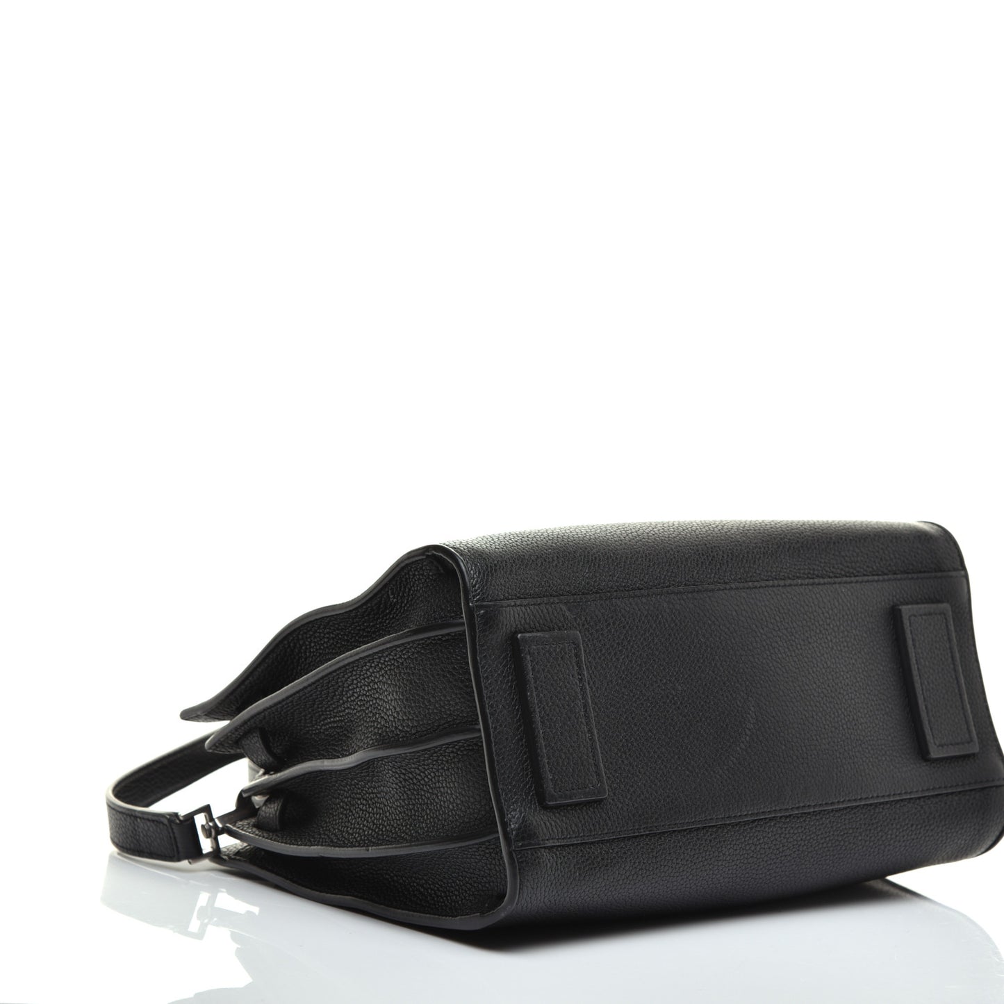 Grained Calfskin Baby Supple Sac De Jour Black