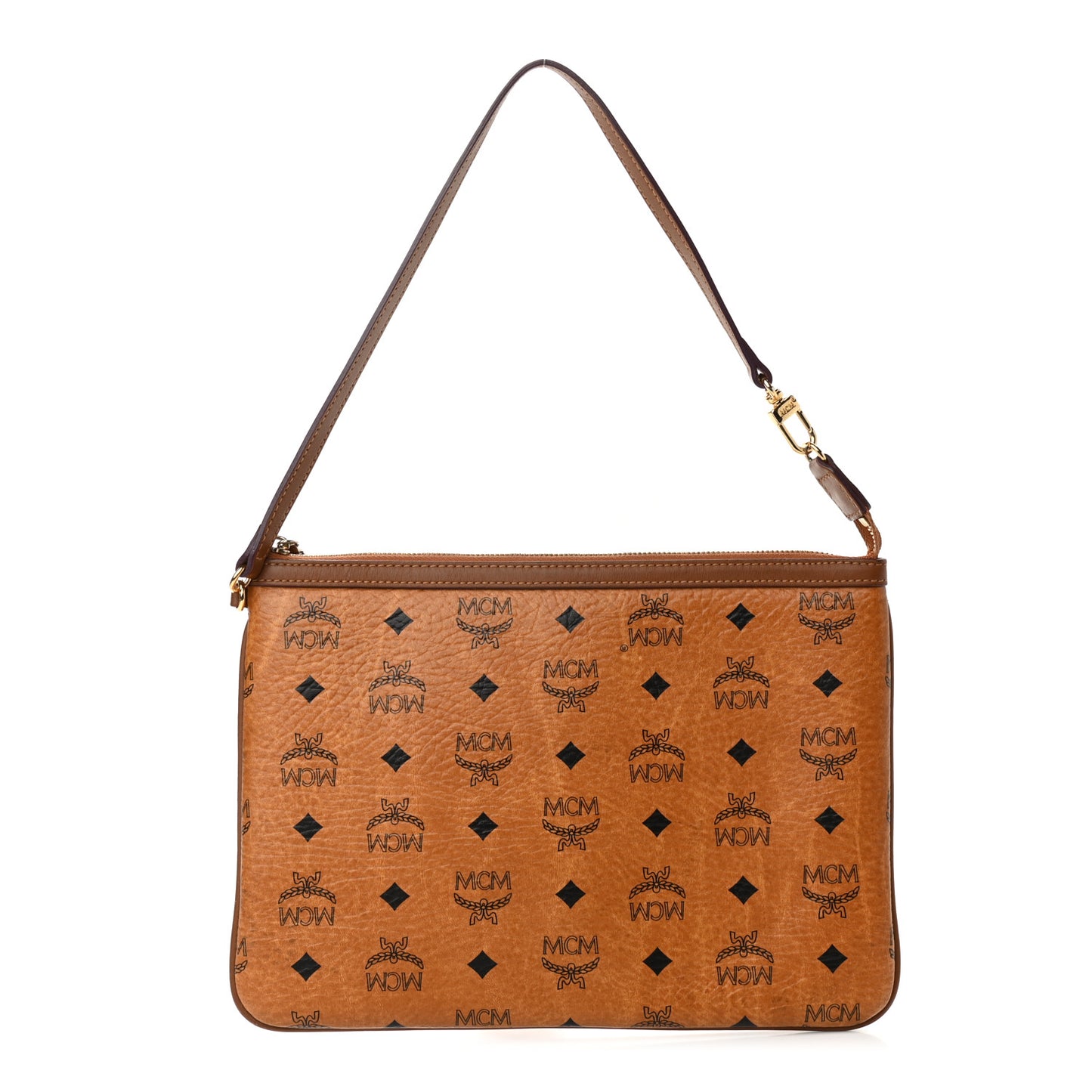 Visetos Medium Pouch Cognac