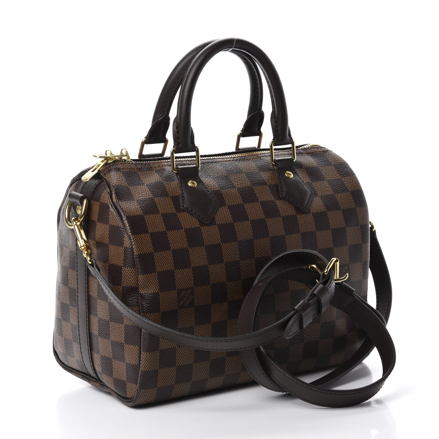 Damier Ebene Speedy Bandouliere 25