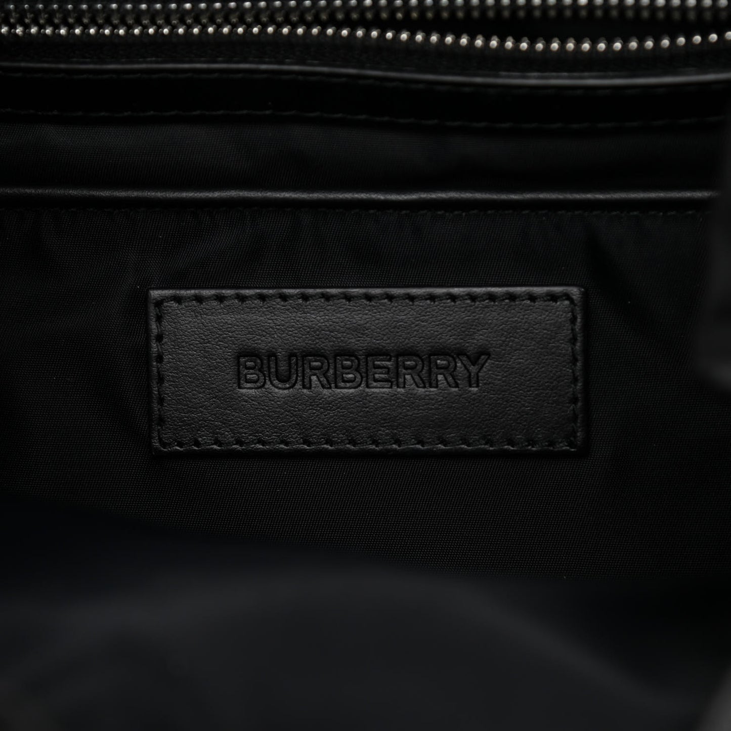 Nylon Logo Print Small Rucksack Backpack