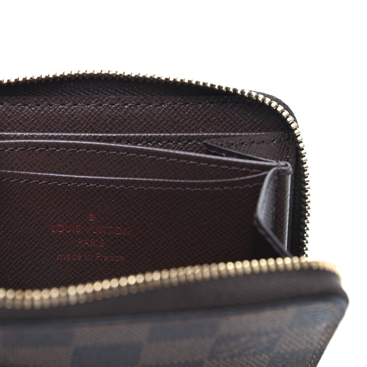Louis Vuitton Damier Ebene Zippy Coin Purse 6 of 7