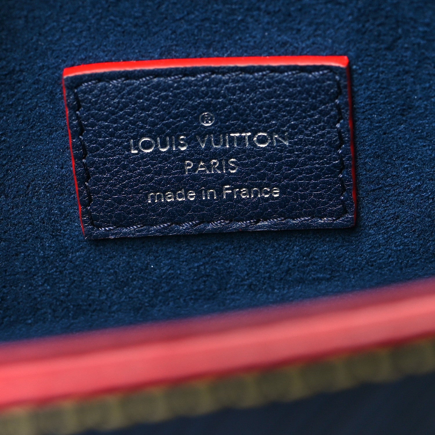 Louis Vuitton Epi Twist Tote Indigo 6 of 9