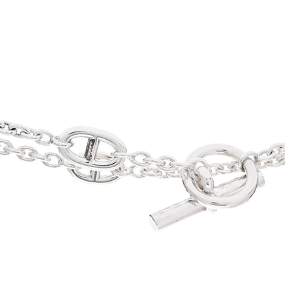 Hermes Sterling Silver Farandole Necklace 120 4 of 5