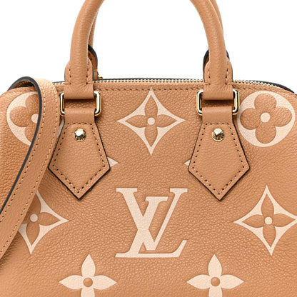 Louis Vuitton Empreinte Monogram Giant Speedy Bandouliere 20 Arizona Creme 7 of 9
