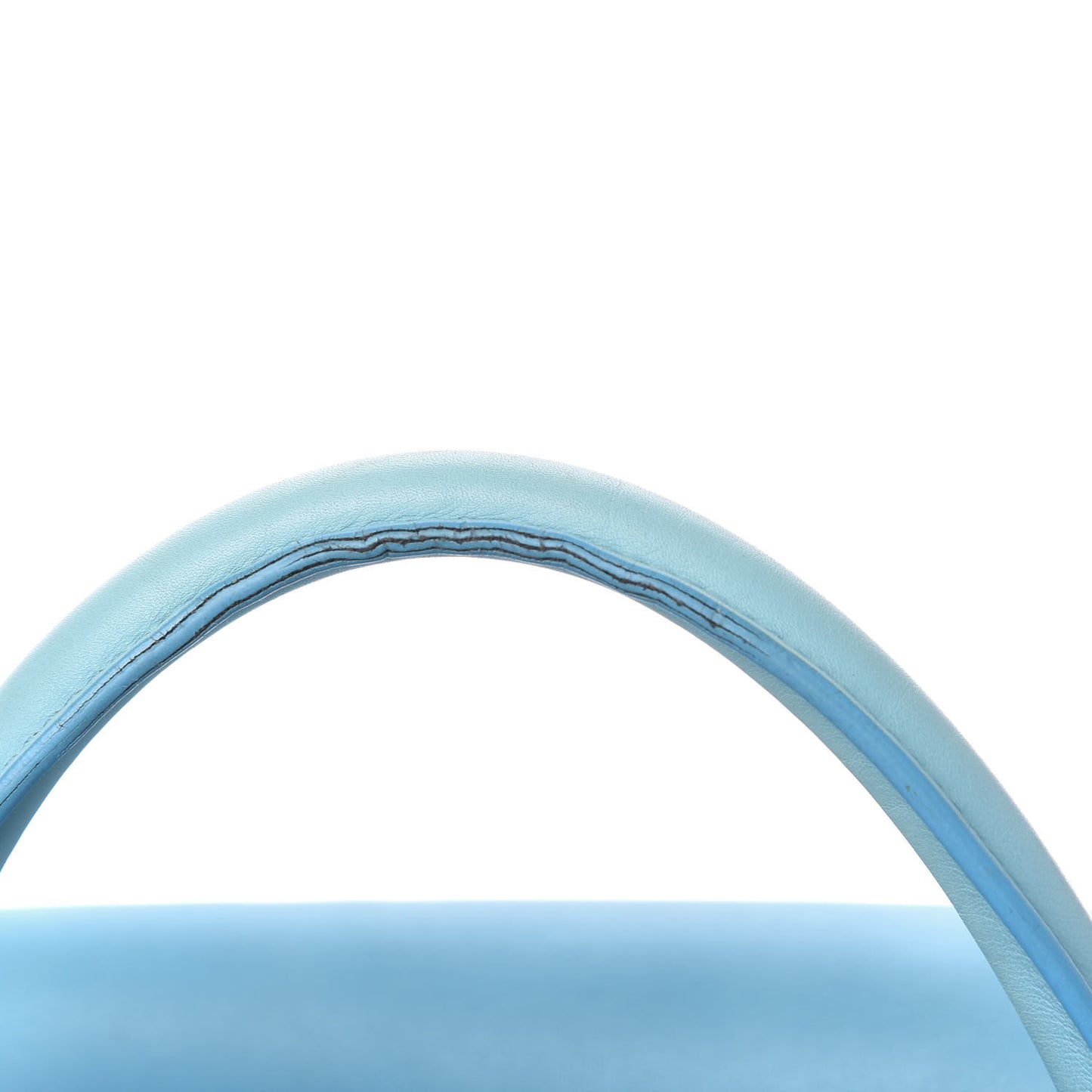 Calfskin Large Signature Satchel Blue