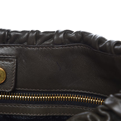 Prada Nappa Gaufre Hobo Militare Black 8 of 8