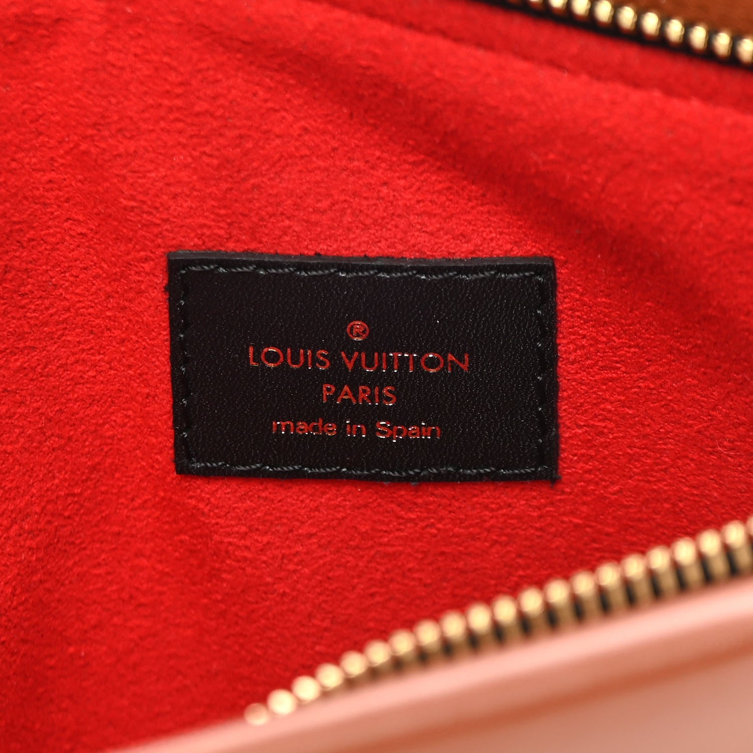 Louis Vuitton Monogram Tuileries Pochette Caramel 6 of 8