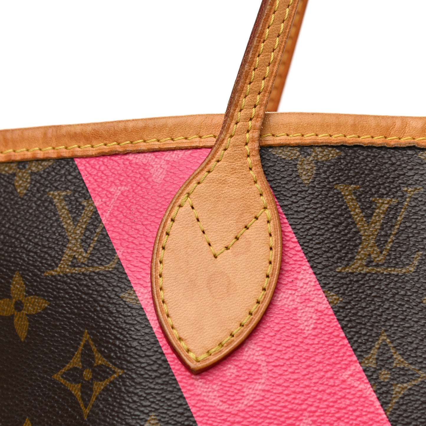 Monogram V Neverfull MM Grenade