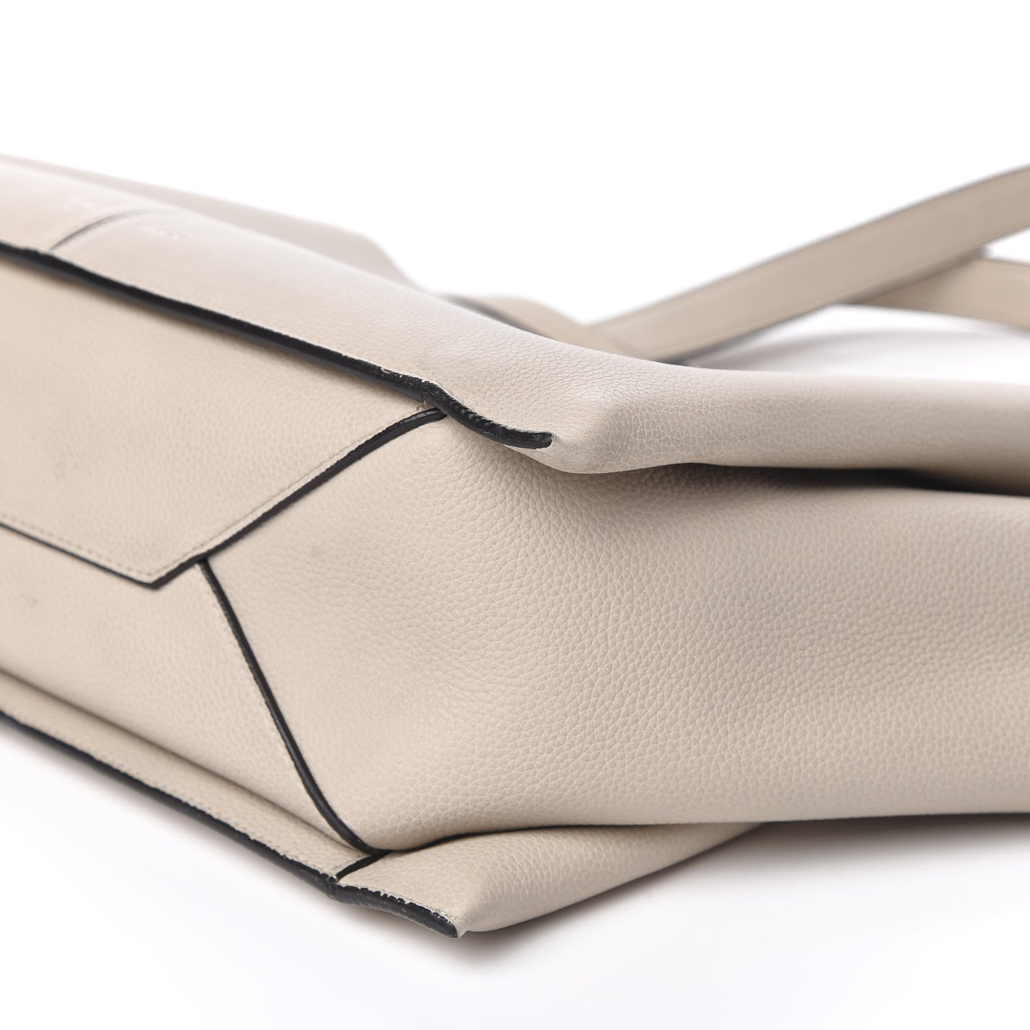Celine Baby Grained Calfskin Medium Tri-Fold Bag Dune 11 of 13