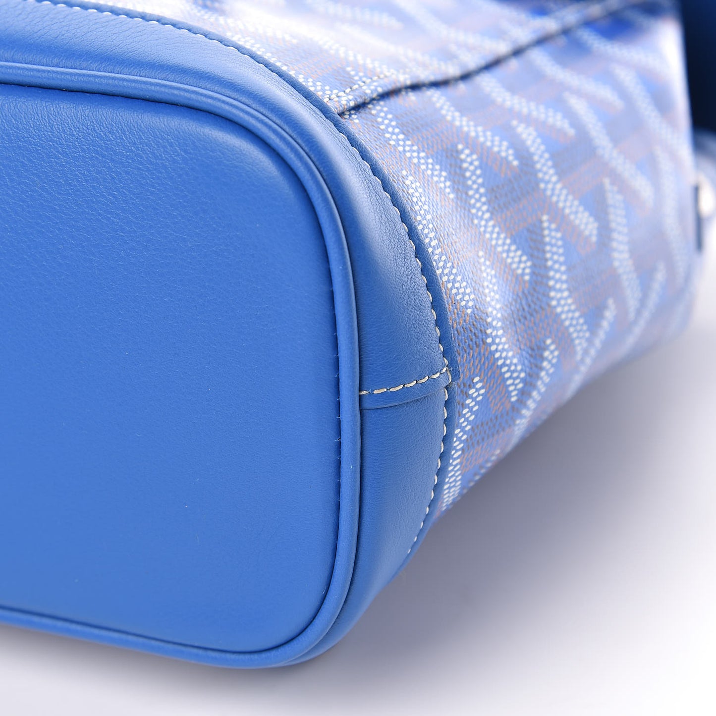 Goyardine Calfskin Mini Alpin Backpack Sky Blue