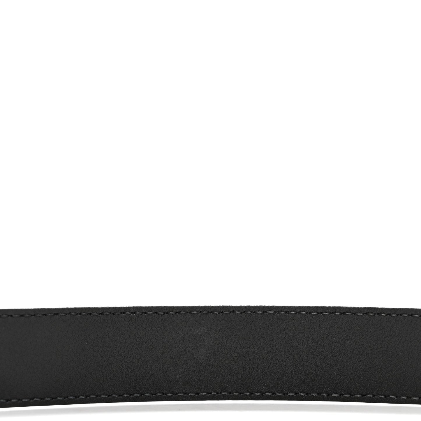Moon Calfskin Torchon Double G 25mm Belt 80 32 Black