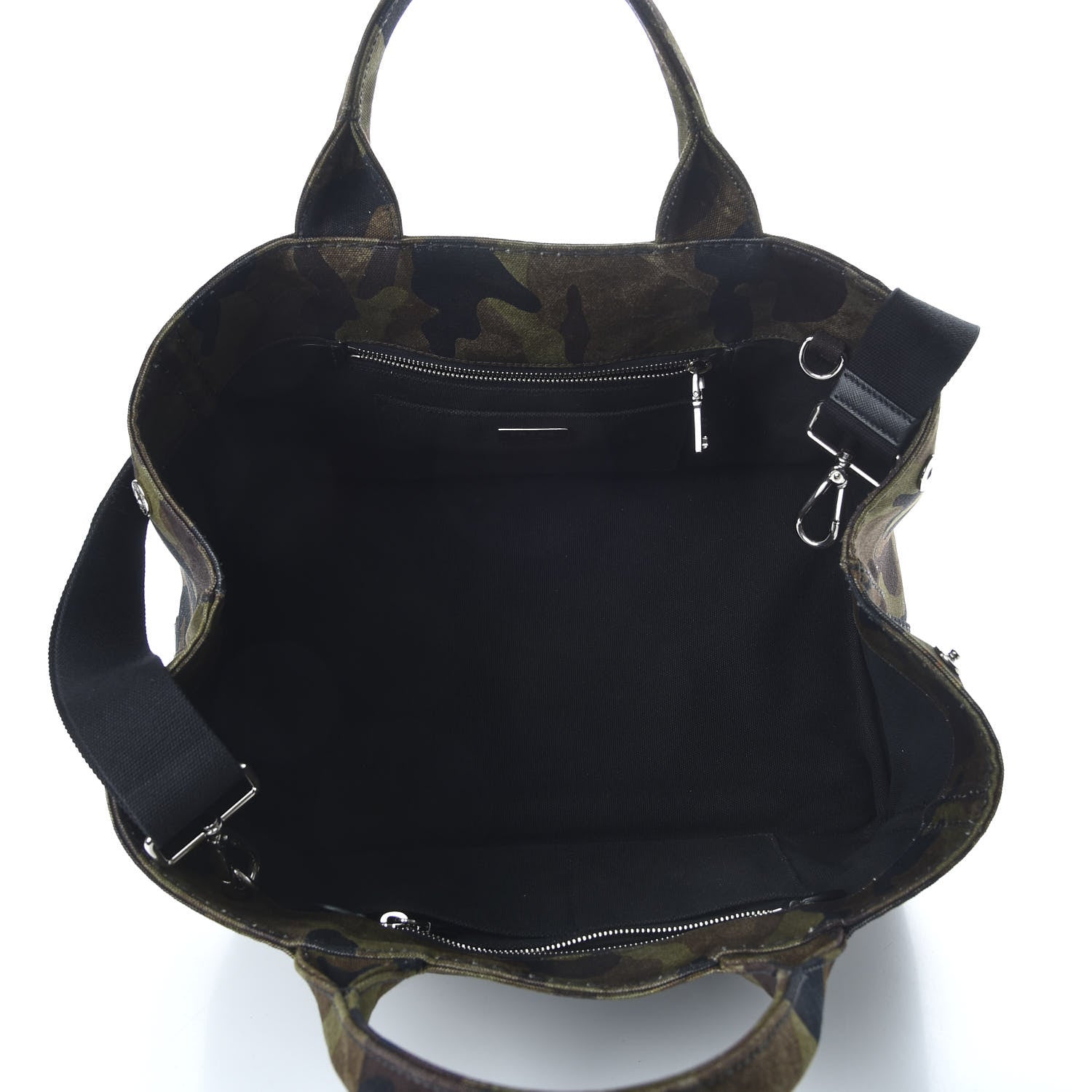 Prada Canapa Camouflage Tote Mimetico 5 of 9