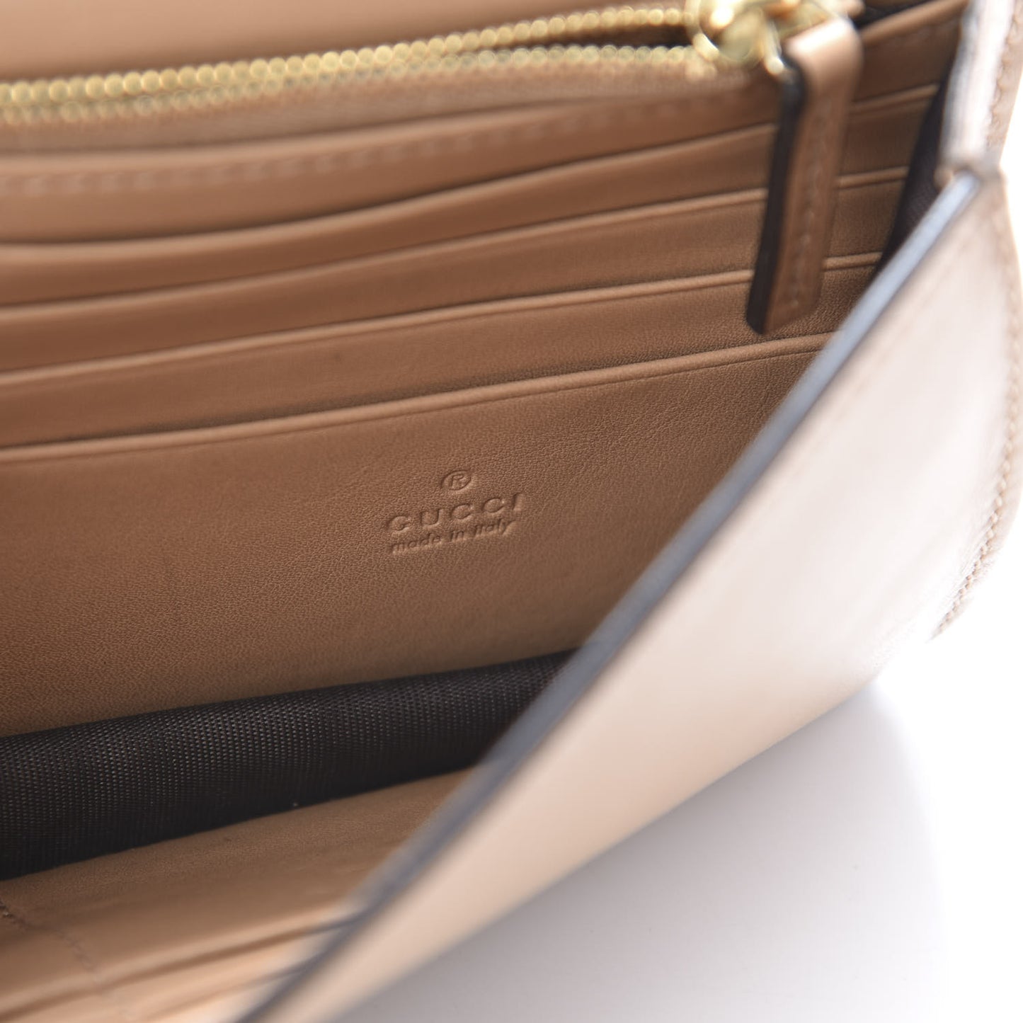 Calfskin Icon Wallet Camelia
