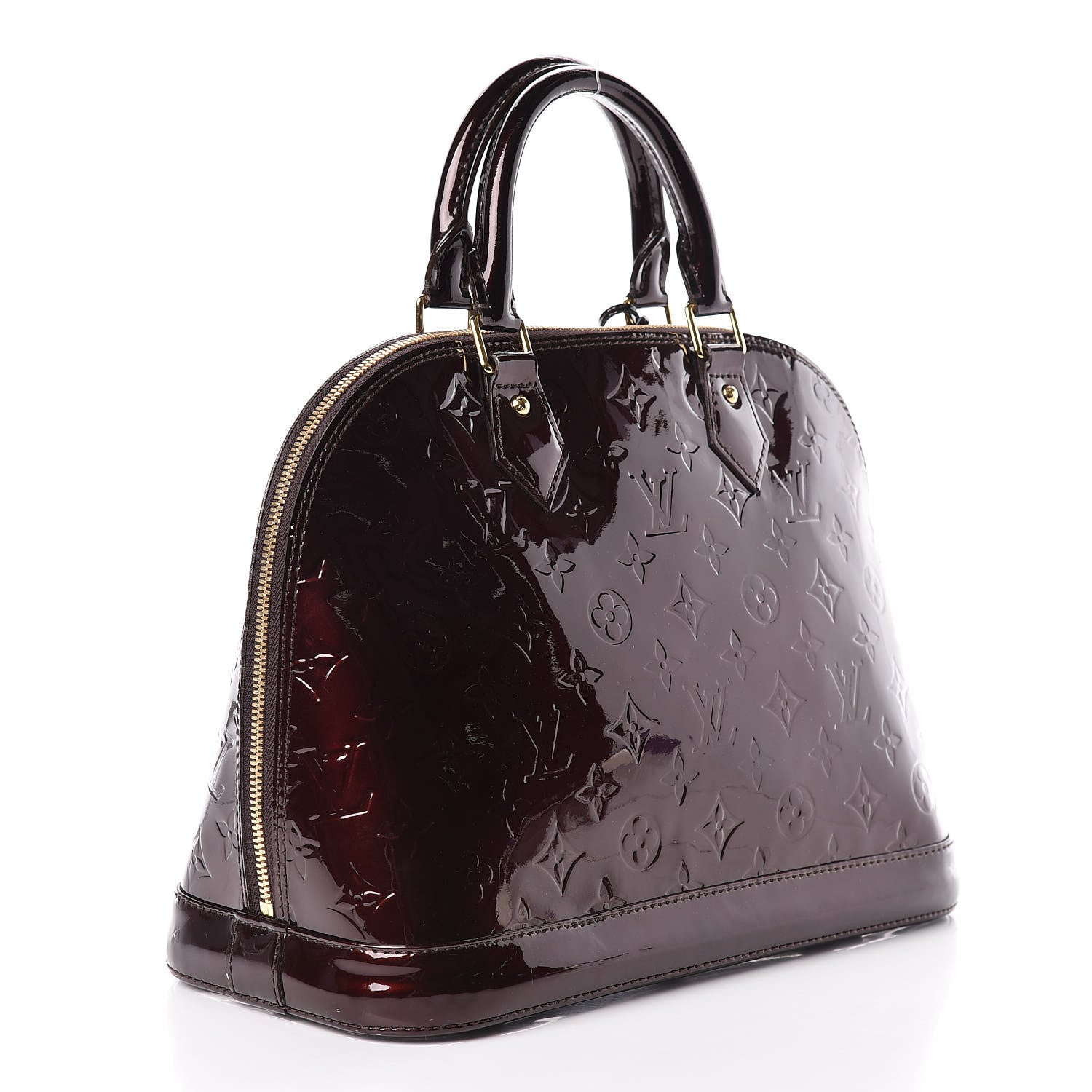 Louis Vuitton Vernis Alma PM Rouge Fauviste 3 of 18