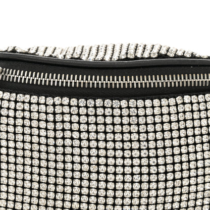 Alexander Wang Rhinestone Mesh Mini Attica Belt Bag Black 7 of 11