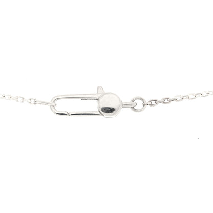 Gucci Sterling Silver Trademark Logo Square Pendant Necklace 5 of 5